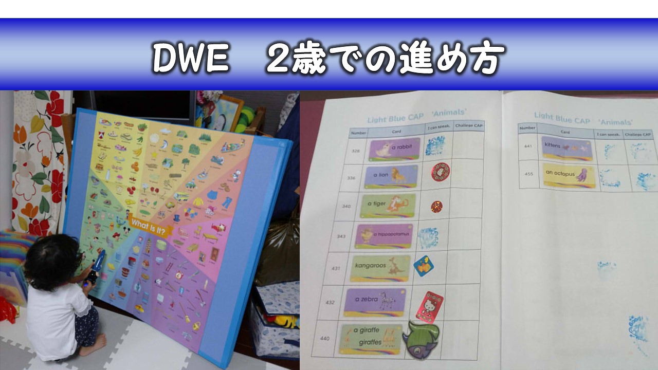 ディズニー英語システム Dwe 2歳での進め方 家事 育児に悩むオトン 時々オカン ブログ